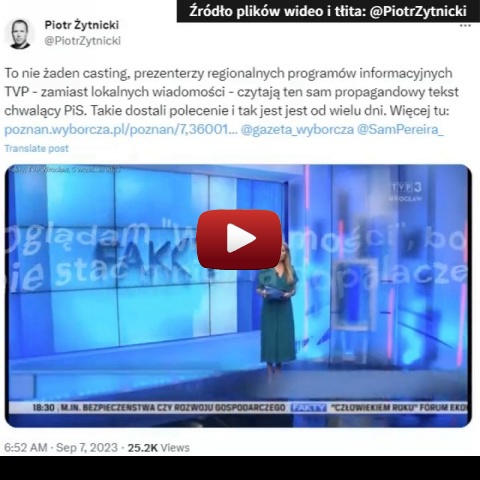 Wiadomości regionalne w TVP wiocha pl absurd 1769329