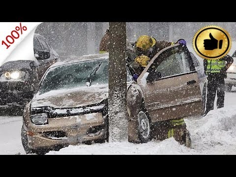 Zimowe wypadki drogowe