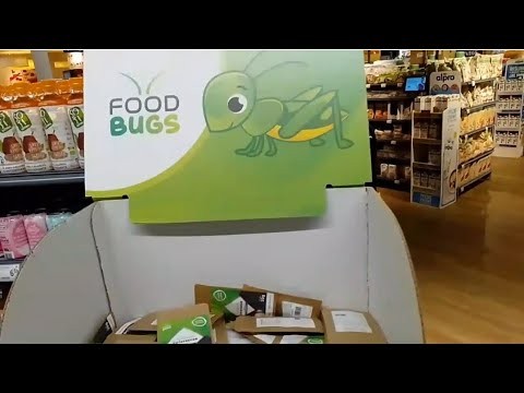 Jadalne owady - Food bugs w polskich sklepach
