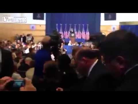 Obama Heckler Kicked Out of Speech