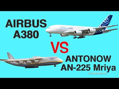 Airbus A380 VS Antonow AN-225