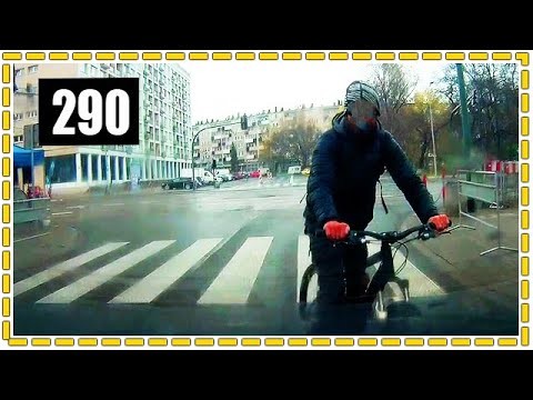 Atak rowerzysty na kierowce samochodu Atak rowerzysty na kierowce samochodu