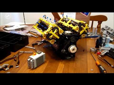 Odpalanie silnikow z klockow Lego