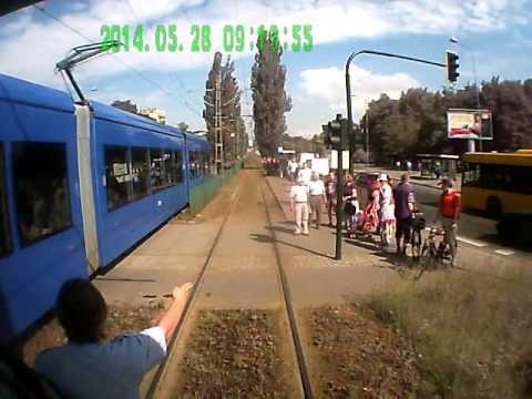 Krakow.Pocalunek z tramwajem.