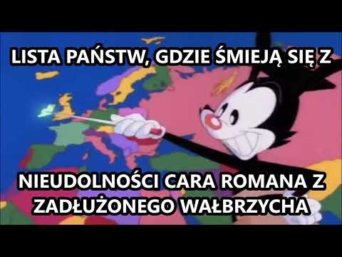 Panstwa smiejace sie z dzialan cara Romana