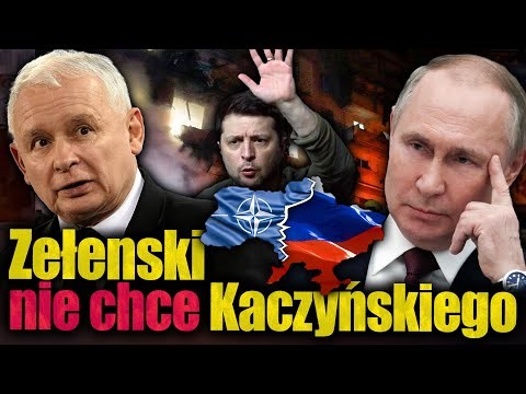 Zelenski nie chce Kaczynskiego!!!