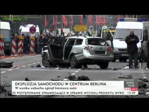 Eksplozja samochodu w Berlinie