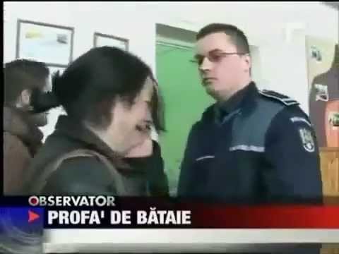 Rumunka uderzyla policjanta