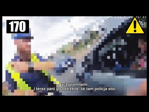 Dala znac Policji dlugimi