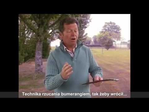 Technika rzucania bumerangiem...