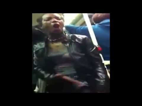 Czarna rasistka w Londynie wyzywa bialych