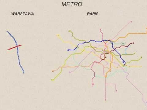 Warszawskie metro kontra paryskie