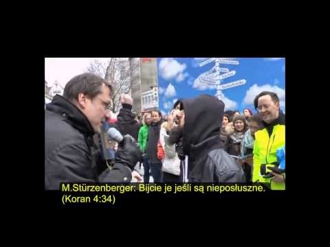 Muzulmanin w Monachium: Obetne ci glowe! 