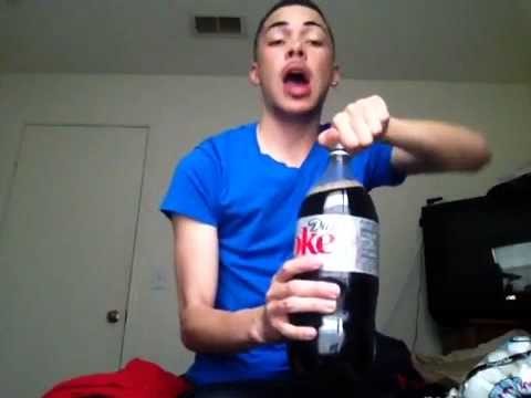 Idiota z Mentosami i Coca Cola