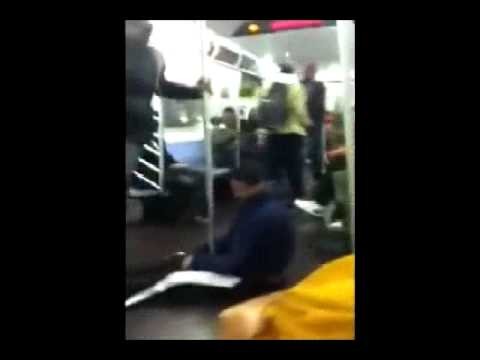 Odwalil wioche w metrze