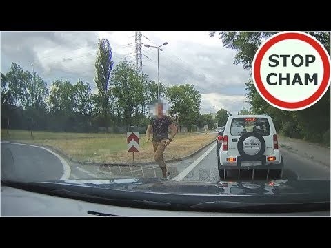 Agresja drogowa - proba pobicia