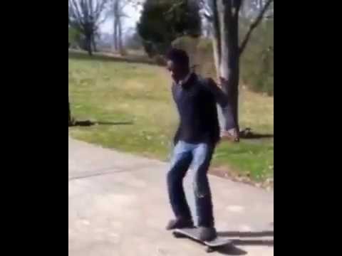 Mistrz skateboardingu w akcji