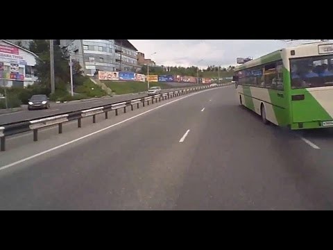 Kierowca autobusu kretyn