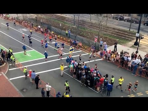 Skrzyzowanie na Maratonie Bostonskim