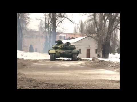Driftowanie czlogiem T-64