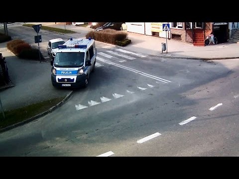 Tak jezdzi polska policja