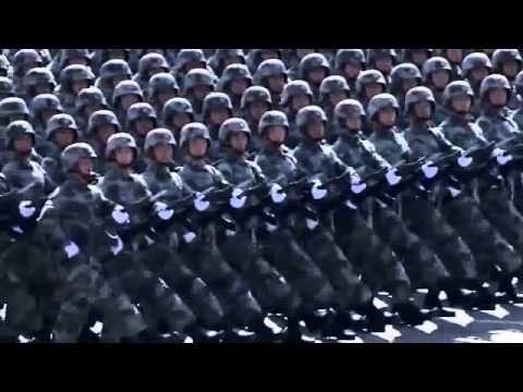 Chiny najwieksza armia swiata, pokaz dla wodza i 