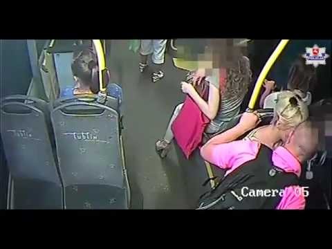  Lublin Zerwala kobiecie lancuszek w autobusie 