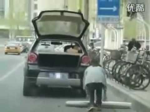Mobilne parkingi w Chinach