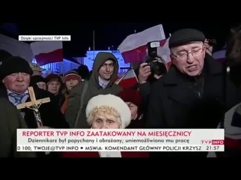 Mlodziezowka PiS na miesiecznicy