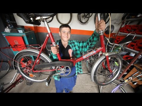 14-latek ratuje rowery z PRL-u