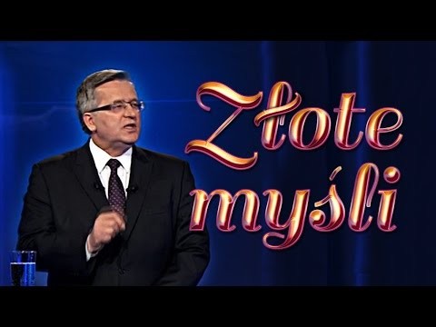 Z cyklu &quot;Zlote mysli Bronislawa&quot;