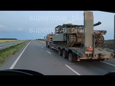 Rzadki widok, ABRAMS z Pancerzem reaktywnym