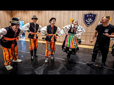 EKIPA - NAUKA TANCA LOWIECKIEGO LUDOWY TANIEC MAZOWSZA (OBEREK)