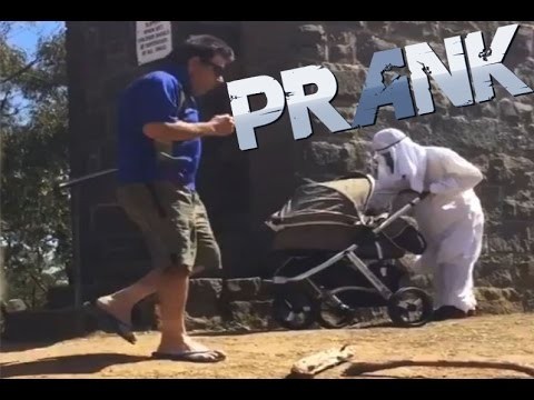 Baby BOMB PRANKS - bomba w wozku dzieciecym