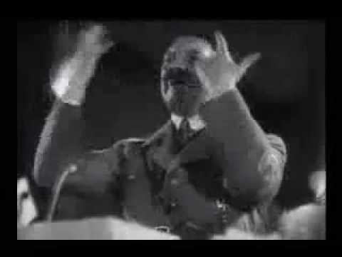 Piosenka Spongeboba w wykonaniu Hitlera
