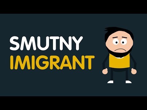 Smutny "imigrant".