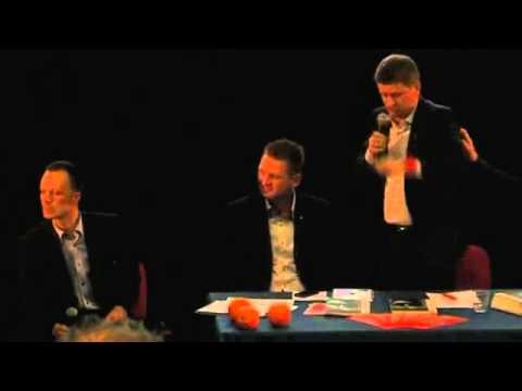 Palikot wysmiany przez ludzi w Tychach.