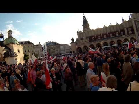 Wczorajsza manifestacja antyrzadowa w Krakowie