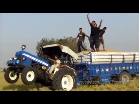5 minut zabawnych sytuacji z udzialem traktorow 