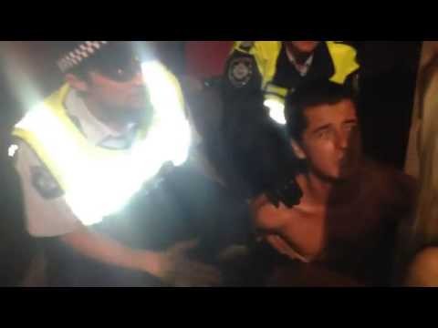 Brutalnosc Policji wobec nastolatka