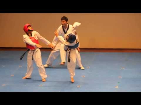 Dziwne  Taekwondo Bojowe tance