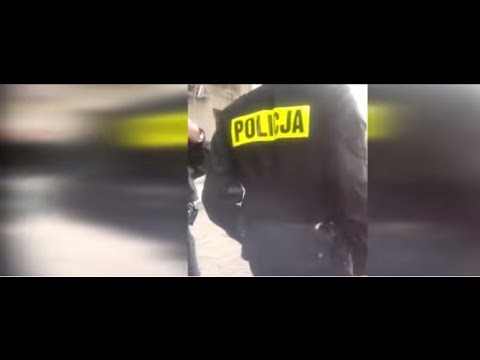 Tak zachowuje sie polska policja 