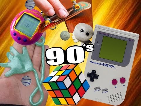 Zabawki z lat 90tych 