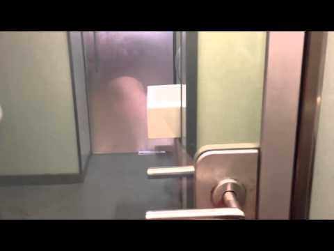 Szalone drzwi toalety glass (hi tech)