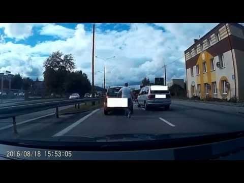 Road rage Poland