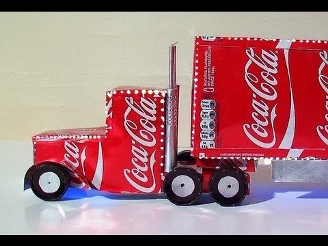 Jak zrobic ciezarowke Coca Cola