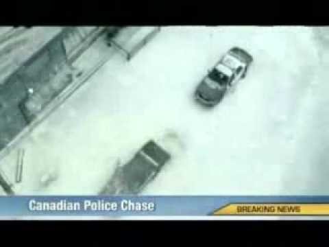 Policyjny poscig  w Kanadzie 