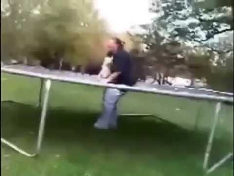 Moze zbyt ciezkie dla trampolinie