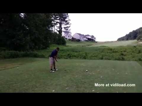 Nerwowy golfista