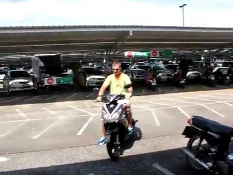 Scooter Crash During Test Drive